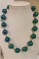 Collier de perles turquoises